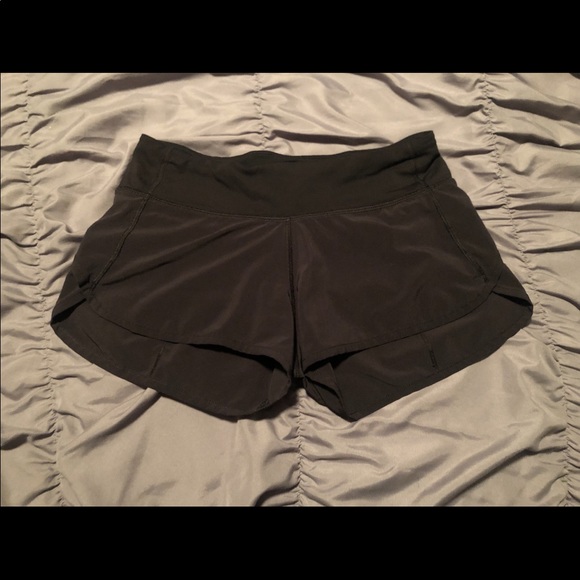 lululemon athletica Pants - black speed shorts